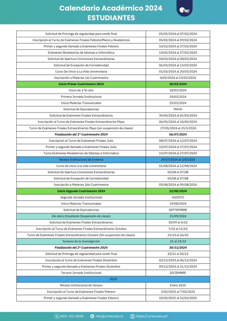 Calendario académico bello 2024 4